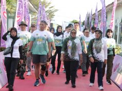 Fun Run 5K Sukses, Dandim : Lampung Timur Menyala