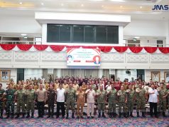Kasrem 043/Gatam Hadiri Pembukaan KKDN Fakultas Strategi Pertahanan UNHAN RI