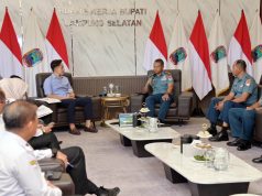 Sinergi Pemkab dan Lanal Lampung, Perkuat Keselamatan Wisata Pantai di Lampung Selatan