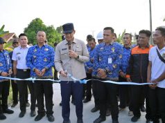 Dulu Rusak dan Sering Banjir, Jalan Bandar Agung-Kuala Jaya Kini Mulus, Warga Sragi Bersyukur