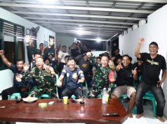 NOBAR PIALA DUNIA PRANCIS VS IRAK AJANG PERKUAT SILATURAHMI TNI – RAKYAT