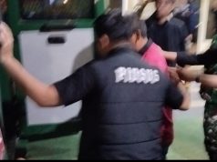 Kejari Metro Tahan Dua Tersangka Korupsi Proyek Jalan Inspeksi Irigasi, Kerugian Negara Rp614 Juta