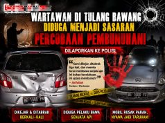 Wartawan di Tulang Bawang Diduga Menjadi Sasaran Percobaan Pembunuhan, Dilaporkan ke Polisi