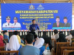 Ekonomi Lampung Selatan Tumbuh 5,71 Persen, Egi Ingin Kadin Perkuat Dampak Dunia Usaha bagi Warga