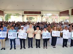 412 Guru Ngaji dan Lintas Agama Terima Insentif, Egi: Membangun Lampung Selatan Butuh Banyak Tangan