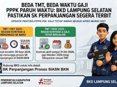 *lBeda TMT, Beda Waktu Gaji PPPK Paruh Waktu, BKD Lampung Selatan Pastikan SK Perpanjangan Segera Terbit